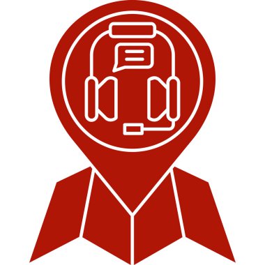 Vektör illüstrasyonu, simge ögesi arkaplanı