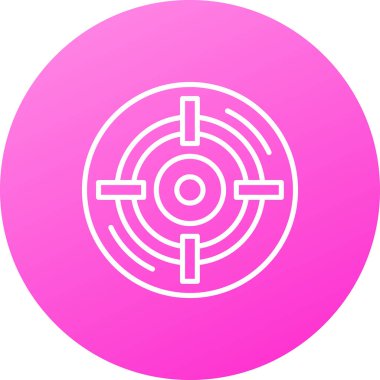 vektör cd simgesi illüstrasyonu