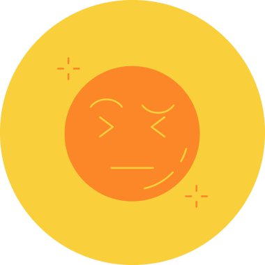 Moda tarzı izole edilmiş arka plan emoji simgesi