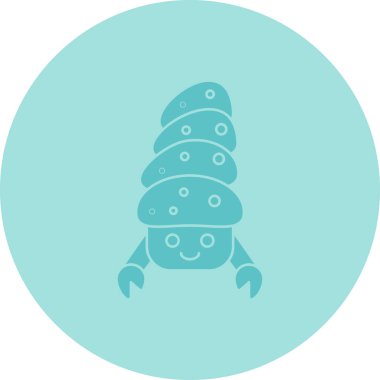 Kaplumbağa simge vektör çizim