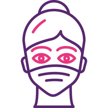 avatar simgesi vektör illüstrasyonu