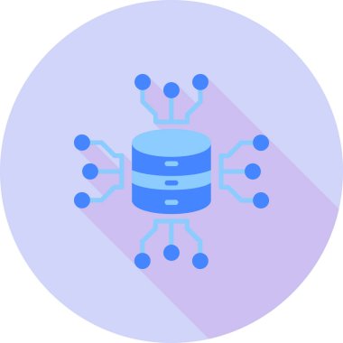 ağ web simgesi basit illüstrasyon