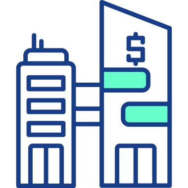 Banka binası. Basit tasarım