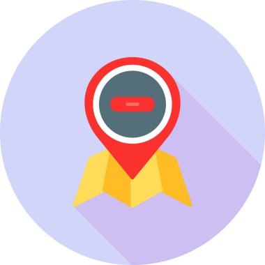 harita pin vektör simgesi