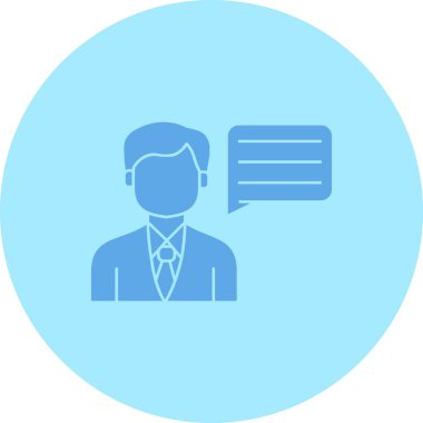 Konuşma balonu. Basit tasarım