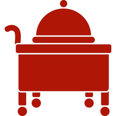 yemek pişirme simgesi katı biçimde