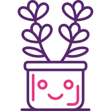 Esrar. Web simgesi basit illüstrasyon