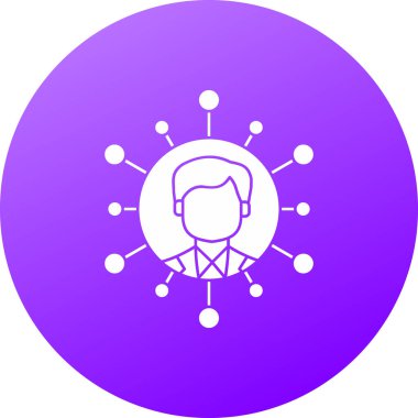 İş simgesinin vektör illüstrasyonu