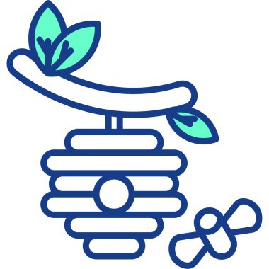 Yemek. Web simgesi basit illüstrasyon