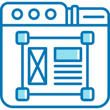 bina simgesi, vektör illüstrasyonu