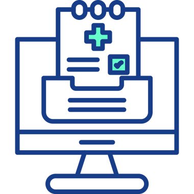 çevrimiçi web simgesi basit vektörü