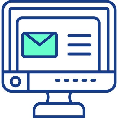 bilgisayar simgesi, vektör illüstrasyonu