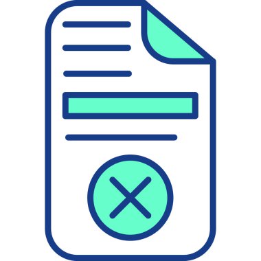 Kontrol listesi. Web simgesi basit illüstrasyon