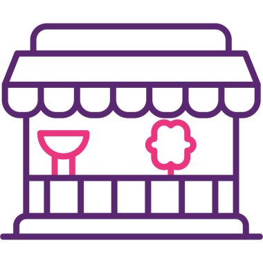 simge vektör illüstrasyonunu sakla