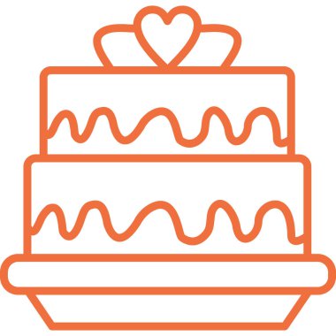 pasta, pasta, pasta simgesi, vektör illüstrasyonu