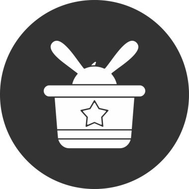 Bir bitki simgesinin vektör illüstrasyonu