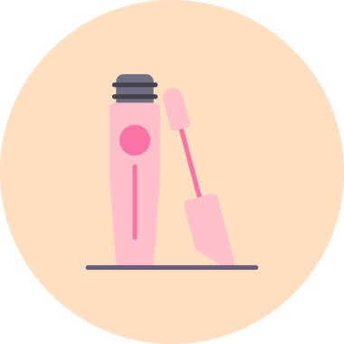 Fırça simgesi vektör illüstrasyonu