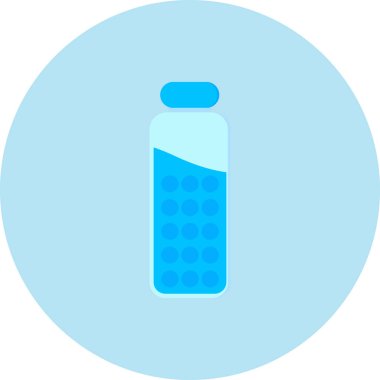 şişe simgesi vektör illüstrasyonu