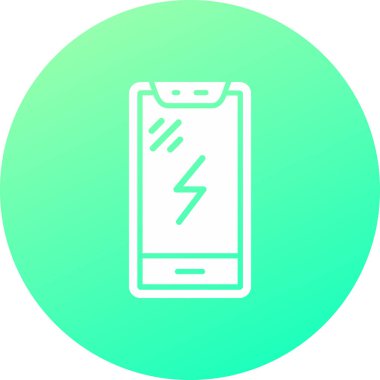 akıllı telefon simgesi vektör illüstrasyonu