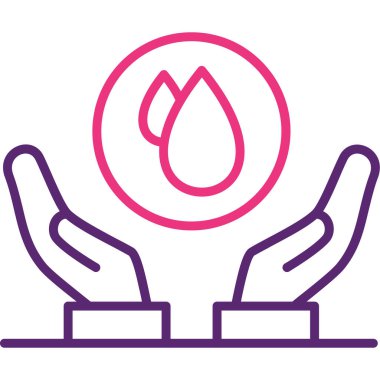 ikon vektör illüstrasyonunu bırak