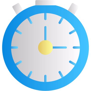 Çalar saat simgesi, karikatür tarzı