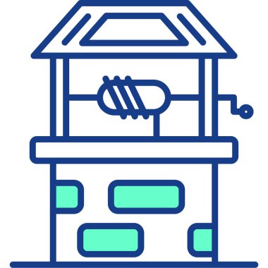 Yemek. Web simgesi basit illüstrasyon