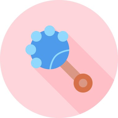 Bebek emziği vektör simgesi