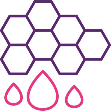 Tatlım. Web simgesi basit illüstrasyon