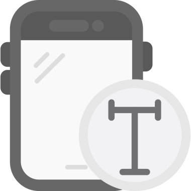 akıllı telefon simgesi vektör çizimi