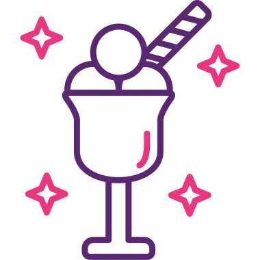 kova simgesi. vektör çizim