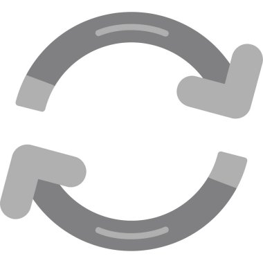 Oklar anahat vektör simge Yenile