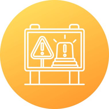 güzel takvim çizgisi simgesi