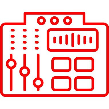 Seo simgesinin vektör illüstrasyonu