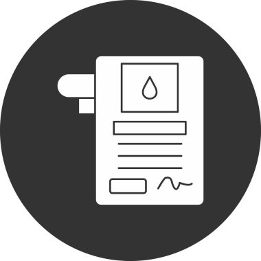 Modern simgenin vektör illüstrasyonu