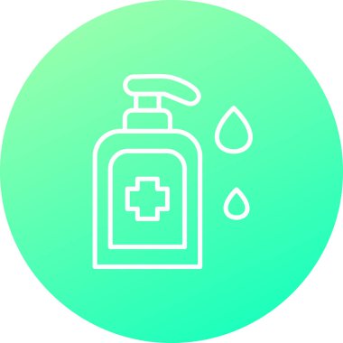 Güzellik ve moda simgesinin vektör çizimi