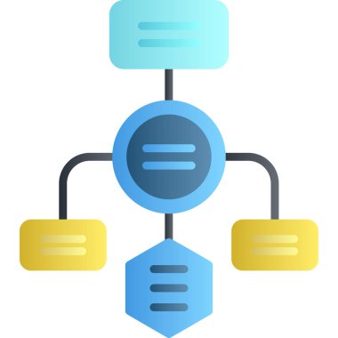ağ bağlantı vektörü simgesi