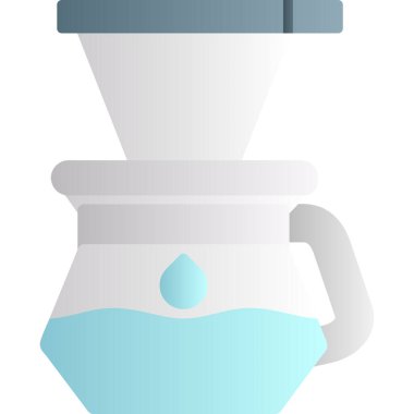 kahve fincanı simgesi, vektör illüstrasyonu