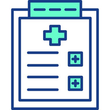 sağlık ve tıp, vektör simgesi