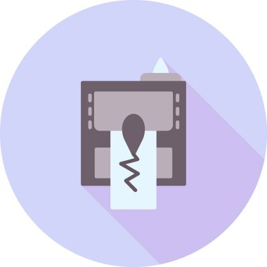 Dosya. Web simgesi basit illüstrasyon