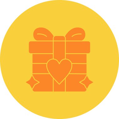 hediye simgesi vektör illüstrasyonu