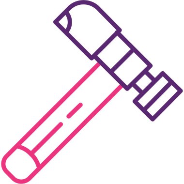 Kalem. Web simgesi basit illüstrasyon