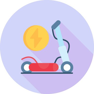 elektrik dolgu ikonu vektör illüstrasyonu