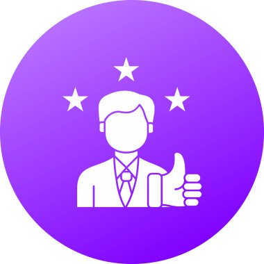 Bir simgenin vektör illüstrasyonu