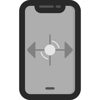 Telefon simgesi vektör illüstrasyonu