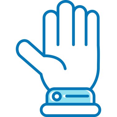 Modern b 'nin vektör illüstrasyonu eksik simgesi