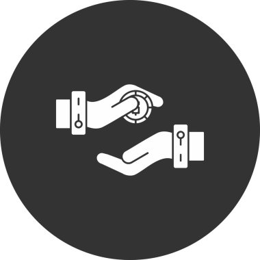 Modern simge onarımının vektör illüstrasyonu