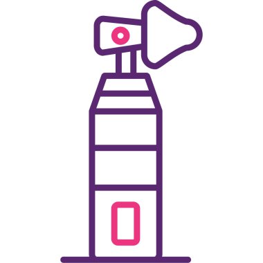 Sprey kutu simgesi, vektör illüstrasyonu