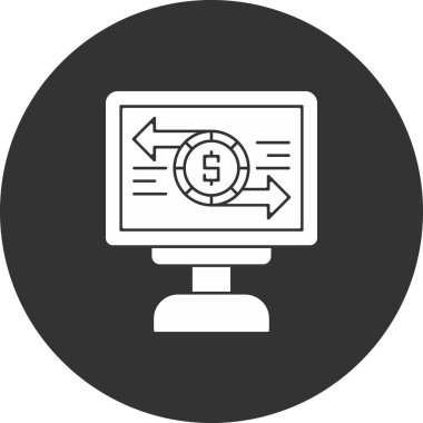 Web simgesi vektör illüstrasyonu