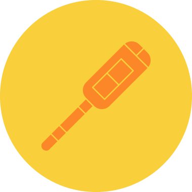 Kalem. Web simgesi basit illüstrasyon