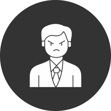 İş adamının vektör illüstrasyonu